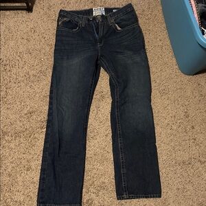 Ariat Men's M2 Relaxed Fit Jeans in Deep Indigo